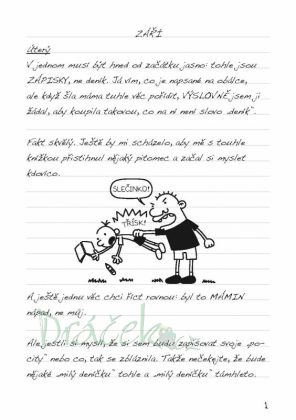 Deník malého poseroutky 1- Jeff Kinney