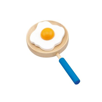 VIGA, Dřevěná sada nádobí - modrá