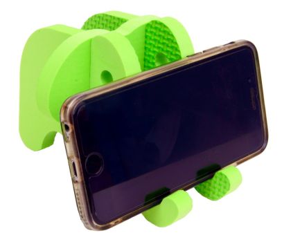 Pěnový stojánek na mobil - Slon červený