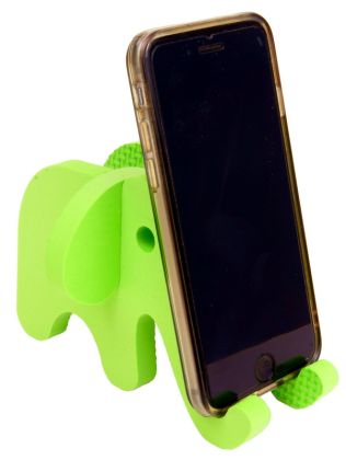 Pěnový stojánek na mobil - Slon červený