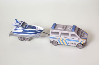 Vystřihovánky - Dodávkové automobily