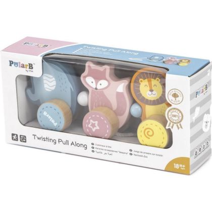 VIGA, Dřevěná tahačka - zvířátka