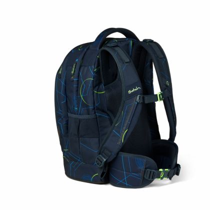 Studentský batoh Ergobag Satch Pack - Blue Tech