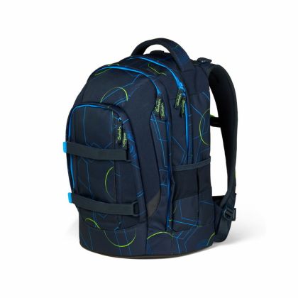 Studentský batoh Ergobag Satch Pack - Blue Tech