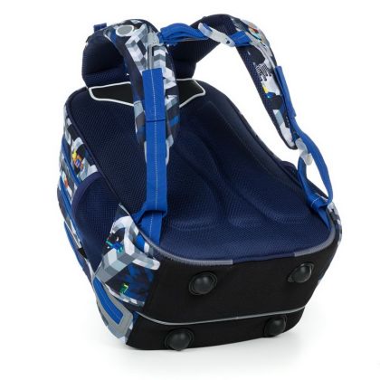 Školní batoh Topgal ELLY 19014 B Minecraft modrý