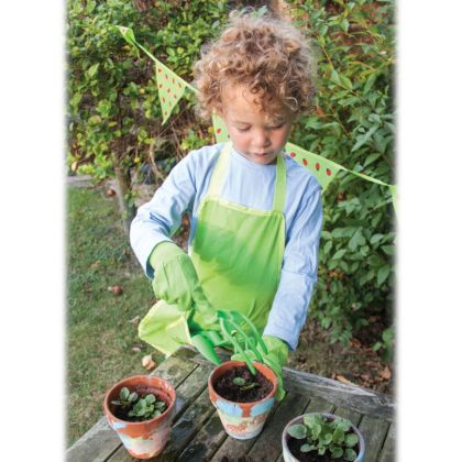 Bigjigs Toys Zahradní rukavice zelené