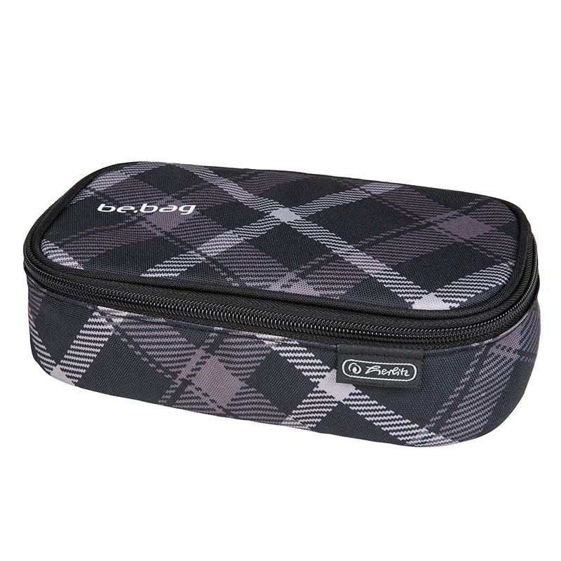 Pouzdro Herlitz be.bag BEAT Karo šedé