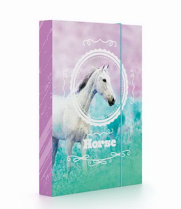 P+P Karton, Box na sešity A5 kůň romantic 19