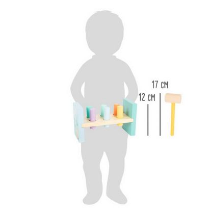 Small Foot Zatloukačka v pastelových barvách