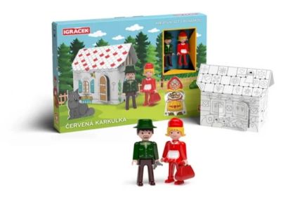 IGRÁČEK - Červená Karkulka - kreativní set s pohádkou