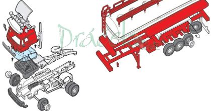 Stavebnice Monti MS 08.3 Benzina