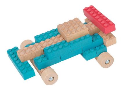 Eco-bricks Sada 54 barevných kostek