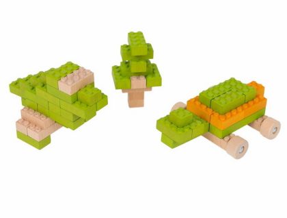 Eco-bricks Sada 54 barevných kostek