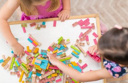 Eco-bricks Sada 54 barevných kostek