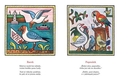 Albatros, Cizokrajná zvířata – Josef Lada