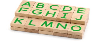 VIGA, Dřevěná magnetická písmena