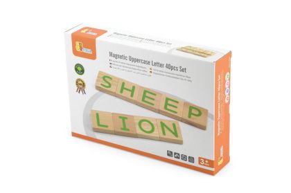 VIGA, Dřevěná magnetická písmena