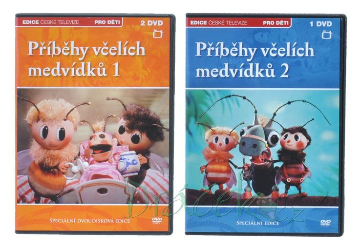 DVD Příběhy včelích medvídků 3ks