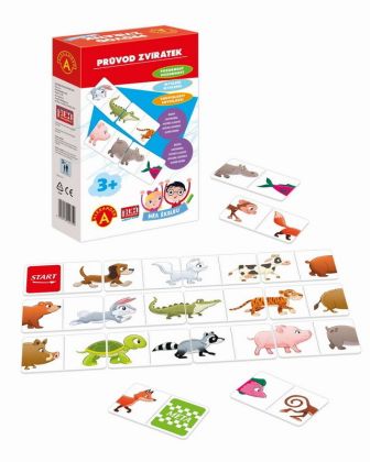PEXI Hra Školou - průvod zvířátek