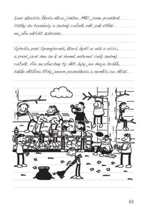 Deník malého poseroutky 6 - Ponorková nemoc - Jeff Kinney