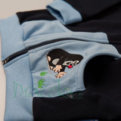 Dětská tepláková souprava Krteček tmavě modrá