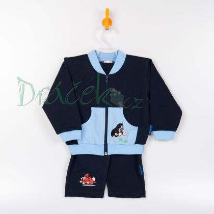 Dětská tepláková souprava Krteček tmavě modrá