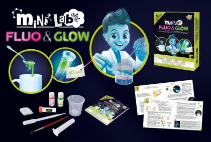 BUKI Fluo&Glow experimenty miniLab