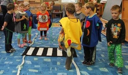 Základní sada vestiček Dopravní výchova