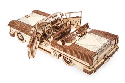 Ugears 3D dřevěné mechanické puzzle VM-05 AUTO ( Convertible )