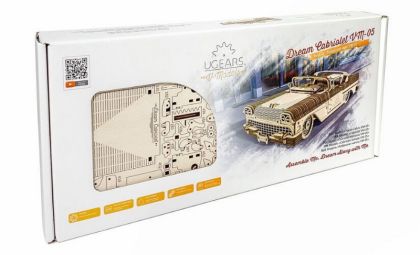 Ugears 3D dřevěné mechanické puzzle VM-05 AUTO ( Convertible )