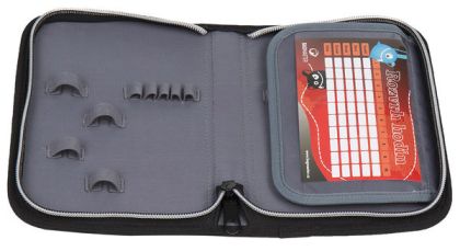 Školní penál CASE GALAXY 7 A BLACK/PINK