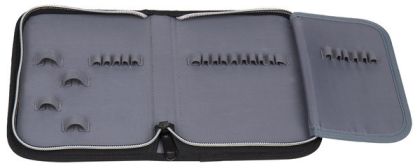 Školní penál CASE GALAXY 7 A BLACK/PINK