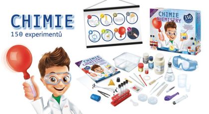 BUKI Chemická laboratoř 150 pokusů