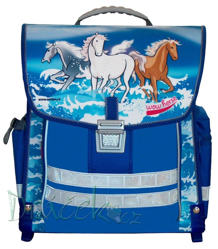 Školní aktovka EMIPO NEW LINE 02 Elegant Horses