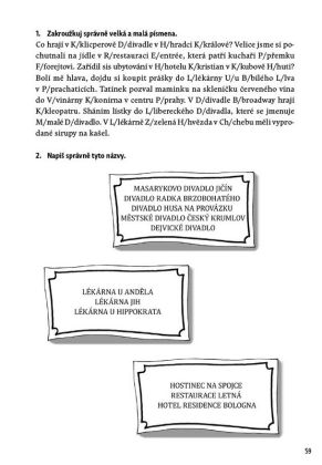 Albatros, Procvičuj – Velká a malá písmena, Lucie Filsaková