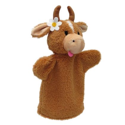 Maňásek Kráva s kytkou