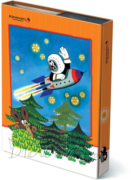 Box na sešity - A5 - Krteček raketa