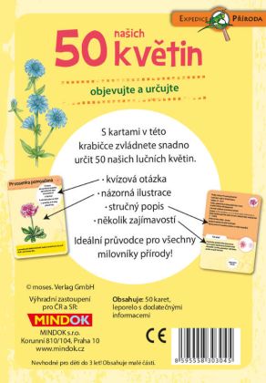 Mindok,  Expedice příroda: 50 našich květin
