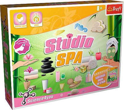 Trefl Science 4 you, Studio SPA 21 pokusů + Puzzle Disney Princezny 260 dílků