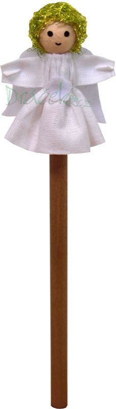 Anděl 5 cm - tužka