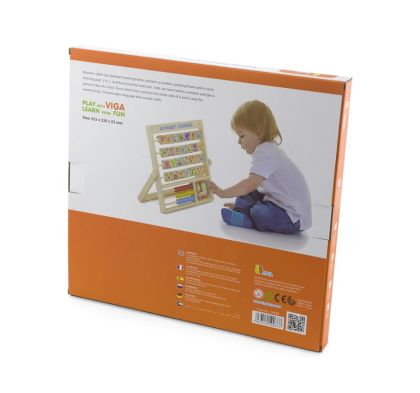 VIGA, Dřevěná abeceda a hodiny