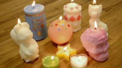 BUKI Náhradní vosk pro výrobu svíček