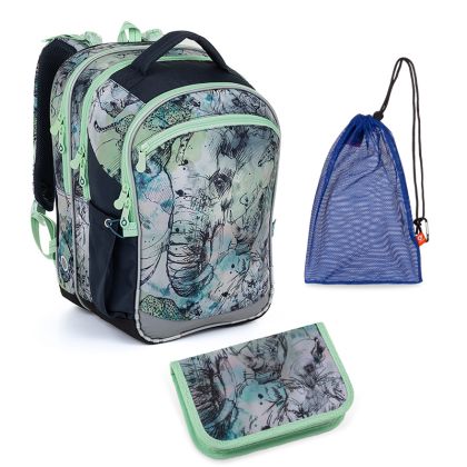 3 - dílný školní set Topgal COCO 23016 B Set Medium