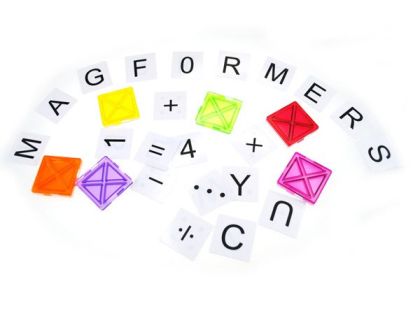 Stavebnice Magformers - Panely ABC
