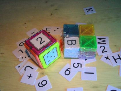 Stavebnice Magformers - Panely ABC