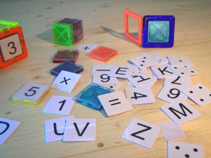 Stavebnice Magformers - Panely ABC