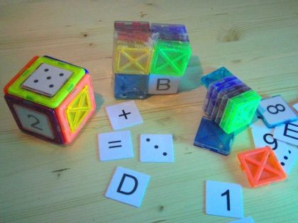 Stavebnice Magformers - Panely ABC