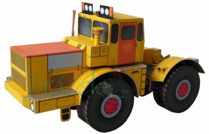 Vystřihovánky Těžké traktory