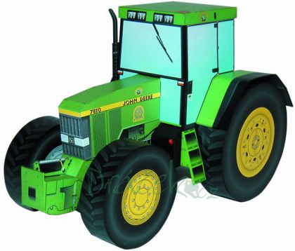 Vystřihovánky Těžké traktory