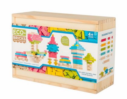 Eco-bricks 206 barevných kostek